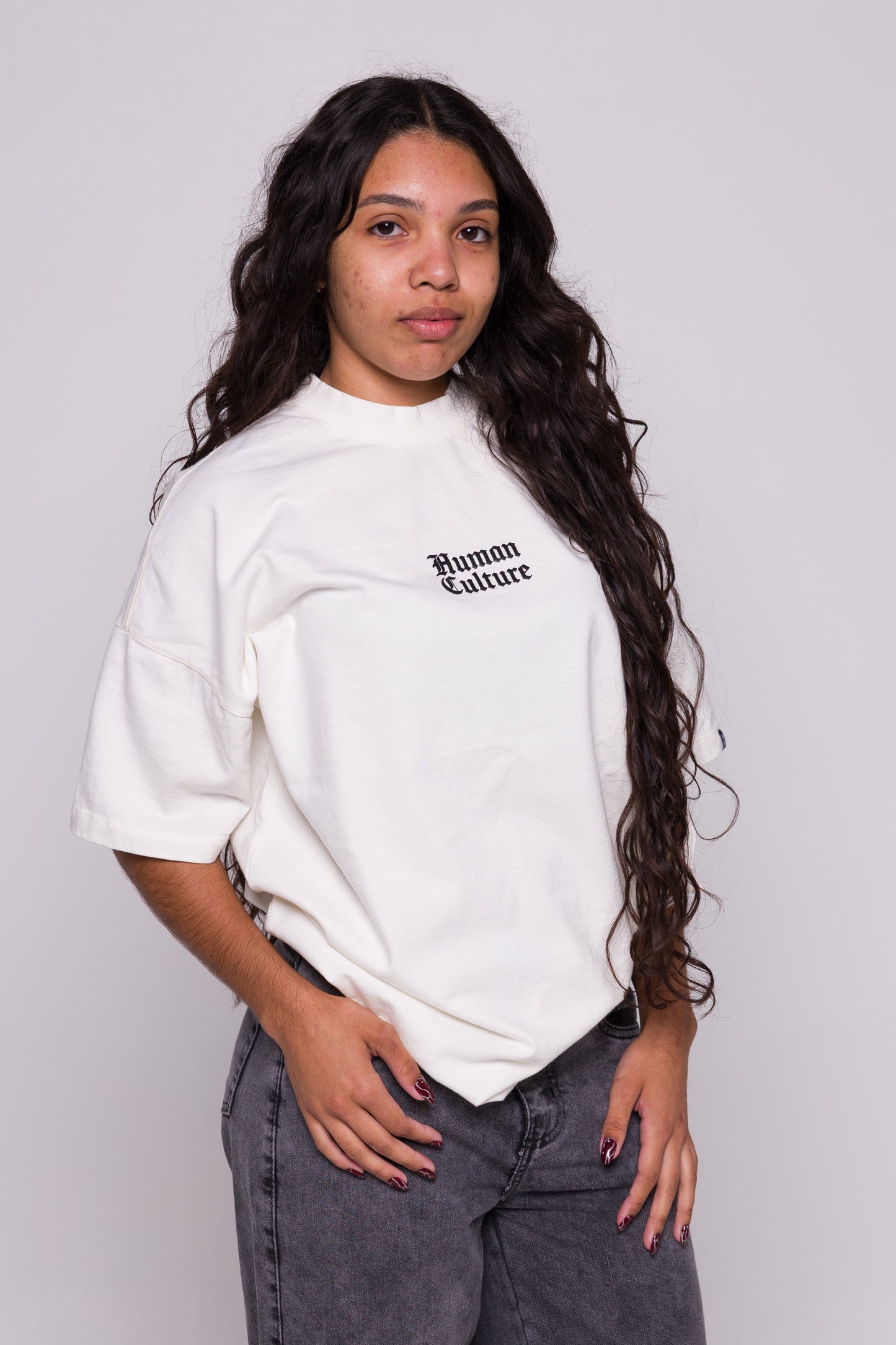 Oversized Human Basic Relevo – 240g Premium, Não Encolhe