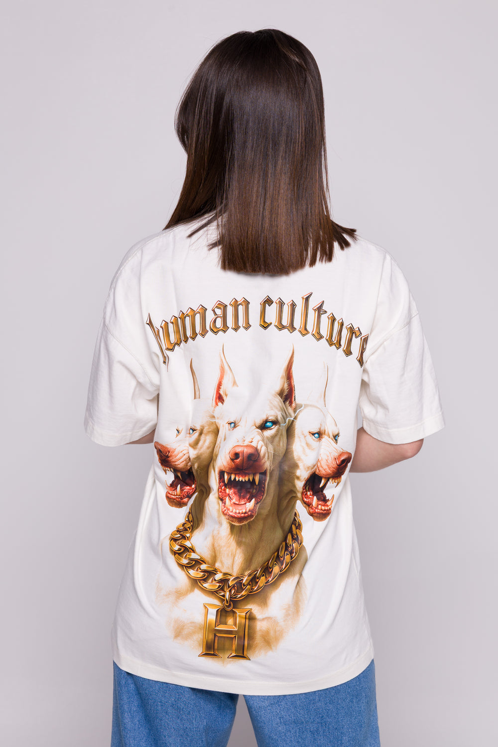 Oversized Human Dobermann – Ícone do Streetwear 240g