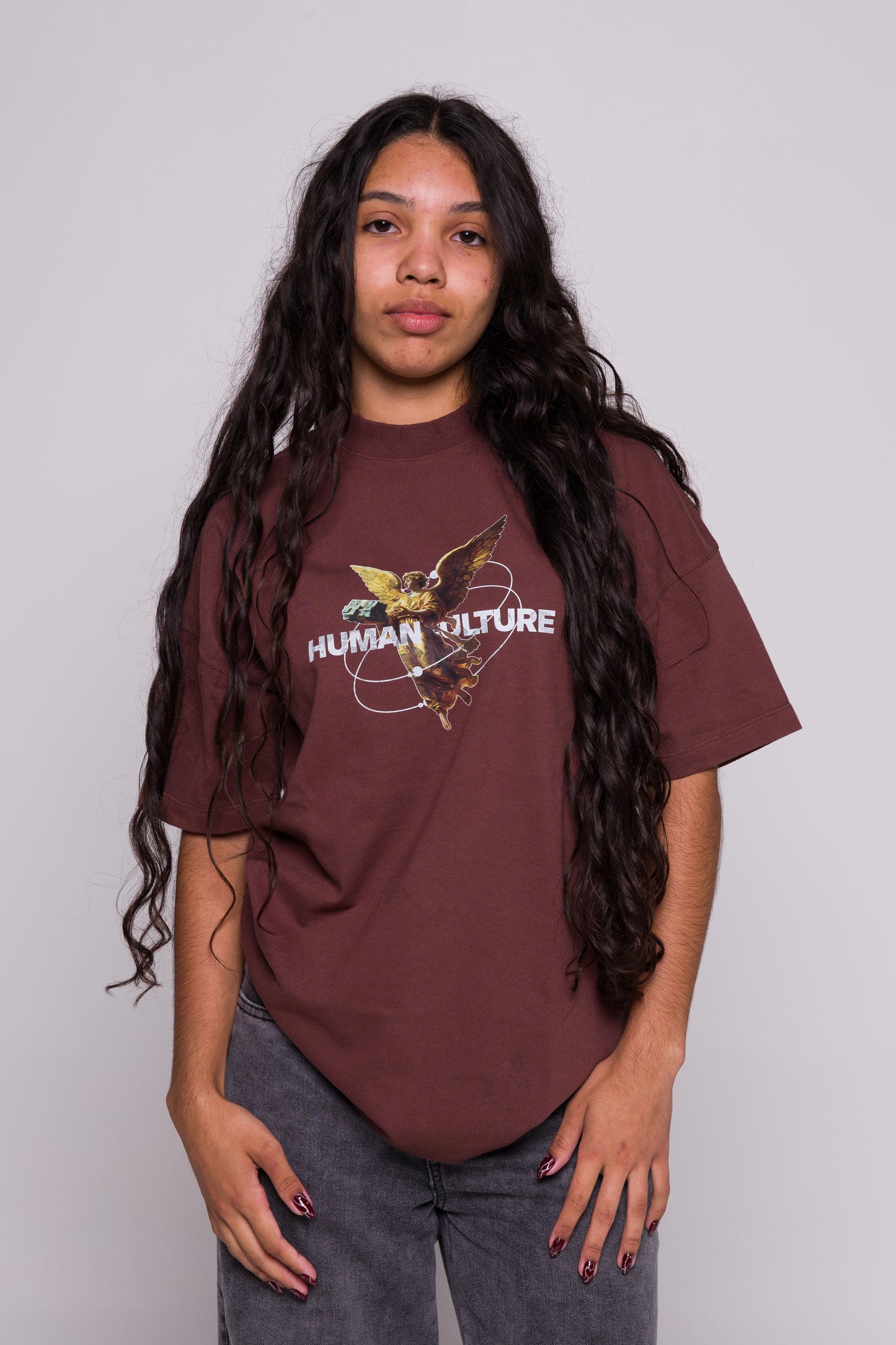 Oversized Human Angel – Edição Limitada Streetwear 240g