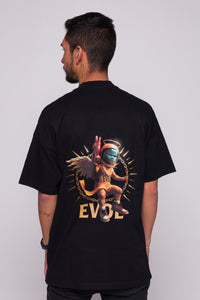 Oversized Human Evol – Edição Limitada Streetwear 240g